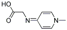 (9ci)-n-(1-甲基-4(1h)-吡啶)-甘氨酸结构式_124571-54-6结构式