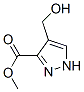 (9ci)-4-(羟基甲基)-1H-吡唑-3-羧酸甲酯结构式_124598-39-6结构式