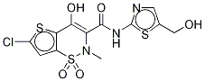 N-去(2-吡啶基)-N-(5-羟基甲基-2-噻唑基)氯诺昔康结构式_1246818-50-7结构式