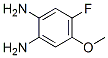 1,2-Benzenediamine, 4-fluoro-5-methoxy-Structure,125163-15-7Structure 1,2-Benzenediamine, 4-fluoro-5-methoxy- Structure,125163-15-7Structure