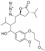 (3S,5S)-5-[(1S,3S)-1-叠氮基-3-[[4-甲氧基-3-(3-甲氧基丙氧基)苯基]羟甲基]-4-苄基]二氢-3-异丙基-2(3H)-呋喃酮结构式_1257529-92-2结构式