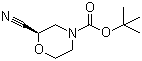 (R)-n-boc-2-氰基吗啉结构式_1257850-78-4结构式