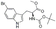 (s)-2-(boc-氨基)-3-(5-溴-3-吲哚)丙酸甲酯结构式_1257851-13-0结构式
