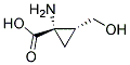 (1s,2r)-(9ci)-1-氨基-2-(羟基甲基)-环丙烷羧酸结构式_125876-15-5结构式