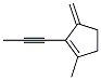 (9ci)-1-甲基-3-亚甲基-2-(1-丙炔)-环戊烯结构式_126133-18-4结构式