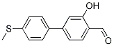 3-羟基-4-(甲基硫代)-[1,1-联苯]-4-甲醛结构式_1261925-44-3结构式
