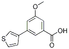 3-甲氧基-5-(噻吩-3-基)苯甲酸结构式_1261969-21-4结构式