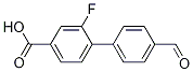 2-氟-4-甲酰基-[1,1-联苯]-4-羧酸结构式_1261969-57-6结构式