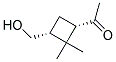 (9ci)-1-[(1s,3r)-3-(羟基甲基)-2,2-二甲基环丁基]-乙酮结构式_126892-32-8结构式