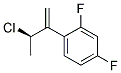 1-((R)-2-氯-1-亚甲基丙基)-2,4-二氟苯结构式_126917-44-0结构式