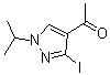 1-(3-碘-1-异丙基-1H-吡唑-4-基)乙酮结构式_1269440-49-4结构式