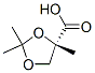 (s)-(9ci)-2,2,4-三甲基-1,3-二氧戊环-4-羧酸结构式_126971-32-2结构式