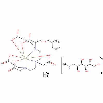 钆贝葡胺结构式_127000-20-8结构式