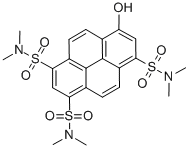 8-羟基-n,n,n,n,N,N-六甲基芘-1,3,6-三磺酰胺结构式_127044-59-1结构式 8-羟基-n,n,n,n,N,N-六甲基芘-1,3,6-三磺酰胺结构式_127044-59-1结构式
