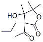 (9ci)-3-乙酰基二氢-4-羟基-4,5,5-三甲基-3-丙基-2(3H)-呋喃酮结构式_127489-81-0结构式
