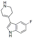 5-氟-3-(1,2,3,6-四氢吡啶-4-基)-1H-吲哚结构式_127626-06-6结构式