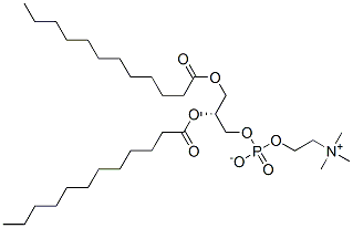 1,2-二月桂酰-sn-甘油-3-胆碱磷酸结构式_127641-86-5结构式