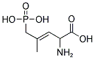 (E)-(+/-)-2-氨基-4-甲基-5-磷-3-戊烯酸结构式_127910-31-0结构式