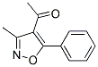 (9ci)-1-(3-甲基-5-苯基-4-异噁唑基)-乙酮结构式_127916-08-9结构式