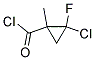 (9ci)-2-氯-2-氟-1-甲基-环丙烷羰酰氯结构式_128230-83-1结构式