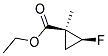 顺式-(9ci)-2-氟-1-甲基-环丙烷羧酸乙酯结构式_128230-91-1结构式