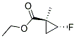 反式-(9ci)-2-氟-1-甲基-环丙烷羧酸乙酯结构式_128230-92-2结构式