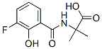 n-(3-氟-2-羟基苯甲酰基)-2-甲基-丙氨酸结构式_128396-75-8结构式