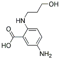 (9ci)-5-氨基-2-[(3-羟基丙基)氨基]-苯甲酸结构式_128402-50-6结构式