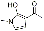 (9ci)-1-(2-羟基-1-甲基-1H-吡咯-3-基)-乙酮结构式_128547-01-3结构式