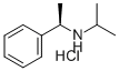(R)-(+)-N-异丙基-1-苯乙胺盐酸盐结构式_128593-72-6结构式