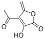 (9ci)-4-乙酰基-3-羟基-5-亚甲基-2(5H)-呋喃酮结构式_128732-15-0结构式