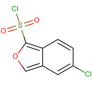5-氯苯并呋喃-2-磺酰氯结构式_128852-02-8结构式