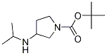 3-异丙基氨基-吡咯烷-1-羧酸叔丁酯结构式_1289385-05-2结构式