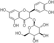 (2S,3S)-(-)-蚊母树苷结构式_129212-92-6结构式