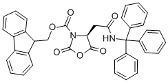 Fmoc-asn(trt)-nca结构式_129288-36-4结构式