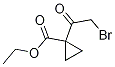 1-(2-溴乙酰基)环丙烷羧酸乙酯结构式_129306-05-4结构式