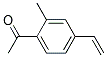 (9ci)-1-(4-乙烯-2-甲基苯基)-乙酮结构式_129361-34-8结构式
