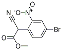 2-(4-溴-2-硝基苯基)-2-氰基乙酸甲酯结构式_1300026-96-3结构式