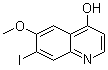 7-碘-6-甲氧基-喹啉-4-醇结构式_1300031-68-8结构式