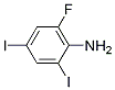 2,4-Diiodo-6-fluoroanilineStructure,1301739-25-2Structure 2,4-Diiodo-6-fluoroaniline Structure,1301739-25-2Structure