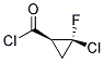 反式-(9ci)-2-氯-2-氟-环丙烷羰酰氯结构式_130340-06-6结构式
