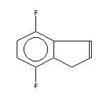 (9ci)-4,7-二氟-1H-茚结构式_130408-18-3结构式
