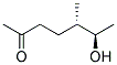 [r-(r*,s*)]-(9ci)-6-羟基-5-甲基-2-庚酮结构式_130650-58-7结构式