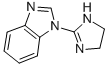 (9ci)-1-(4,5-二氢-1H-咪唑-2-基)-1H-苯并咪唑结构式_130838-44-7结构式