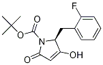 (S)-2-(2-氟-苄基)-3-羟基-5-氧代-2,5-二氢-吡咯-1-羧酸叔丁酯结构式_1313710-29-0结构式