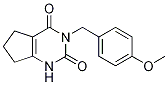 3-(4-Methoxy-benzyl)-1,5,6,7-tetrahydro-cyclopentapyrimidine-2,4-dioneStructure,1313712-12-7Structure 3-(4-Methoxy-benzyl)-1,5,6,7-tetrahydro-cyclopentapyrimidine-2,4-dione Structure,1313712-12-7Structure