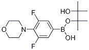 3,5-二氟-4-吗啉苯硼酸频那醇酯结构式_1313738-69-0结构式