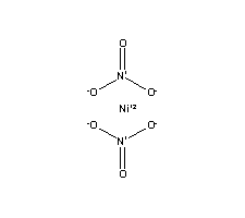硝酸镍(无水)结构式_13138-45-9结构式 硝酸镍(无水)结构式_13138-45-9结构式
