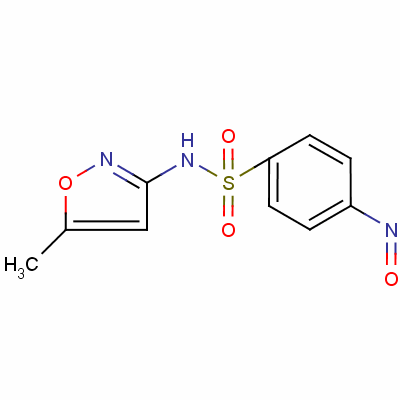 4-亚硝基磺胺甲恶唑结构式_131549-85-4结构式