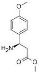 (R)-3-氨基-3-(4-甲氧基苯基)-丙酸甲酯结构式_131791-82-7结构式
